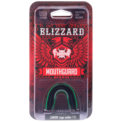 Капа Blizzard MGF-031gb, с футляром, черный/зеленый